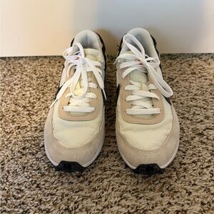 Nike Cream and White Sneakers